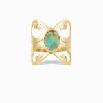 انگشتر اسلیمی فیروزه