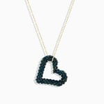 گردنبند میوکی قلب توخالی