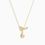 گردنبند جوجه با قلب