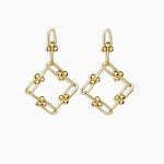 گوشواره تیفانی مربع