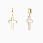 گوشواره کلیپسی صلیب