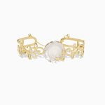 دستبند النگویی فرفورژه با صدف