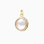 آویز مروارید طبیعی باروک