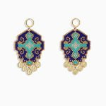 گوشواره کلیپسی میوکی طرح بلوچ