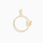 آویز دایره پروانه