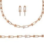 سرویس تیفانی نگین دار سایز 2