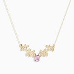 گردنبند فرفورژه با آمیتيست