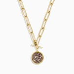 گردنبند رولباسی مینیمال سکه