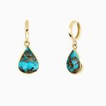 گوشواره اشک فیروزه